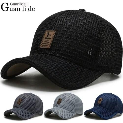 New Fashion Outdoor Baseball Cap Summer Mens All-match Casual Sunscreen Sunbonnet Cricket-Cap Hat