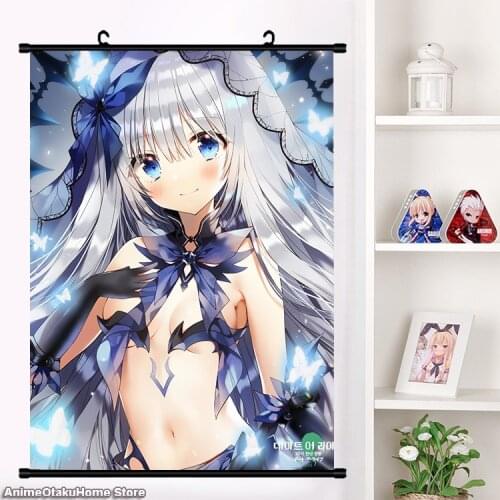 NEW Anime Cute Manga DATE A LIVE Tobiichi Origami HD Wall Scroll Mural Print Poster Home Decor Collectible Decorative Art Gifts