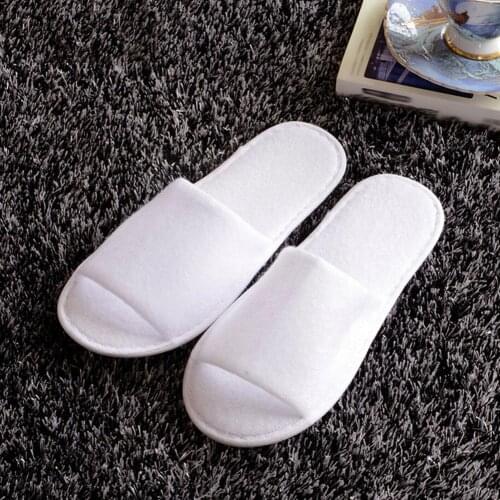 Disposable Half-pack Cloth Slippers Open-toed Slippers Guest Slippers Hotel Household House All-inclusive Male Female Non-s T0P5