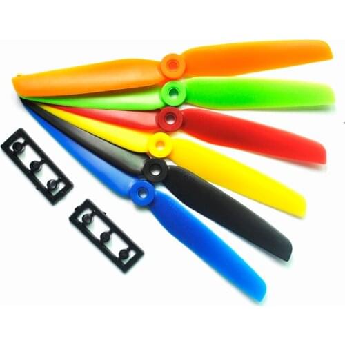 4 Pairs ABS CW/CCW RC 6030 Propeller 2 Blade 6030 Prop T Blade Drone UAV Propeller 6030 for UAV Drone Quadcopter rc airplane DIY