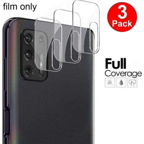 Full Cover HD Transparent Tempered Glass Camera Lens Back Film Rear Film Guard Real Protector Lens G Stylus For MOTO Protec F1R8