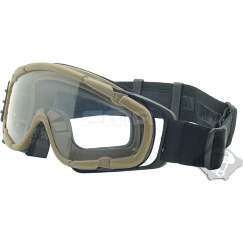 FMA SI-Ballistic Goggle Updated Fan Version Glasses Anti-fog Dust Airsoft Eyewear Outdoor Sports Equipments