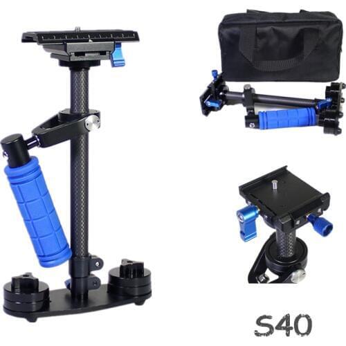 S-40 camera steadycam carbon fiber stabilizer steadicam stabilizer single arm for DSLR Camera & DV Camcorder with carry bag