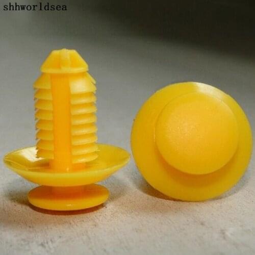 Shhworldsea Auto Fastener Clip Mixed Car Body Push Retainer Pin Rivet Bumper Door Trim Panel Retainer Fastener