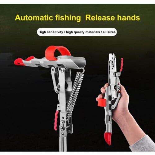 Foldable Fishing Rod Holder Spring Automatic Full Stainless Steel Adjustable Sensitivity Folding Fishing Accessories Bracket