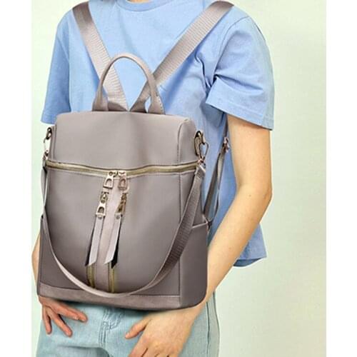 Womens Backpack Oxford Female Multifunctional Backpacks Casual Ladies Travel Rucksack Waterproof Lady Bagpack Back Pack Mochila