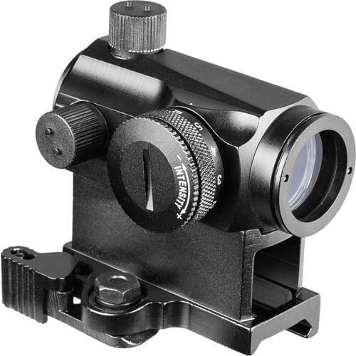 1X20 Hollow Plate Rifescope Sight Illuminated Sniper Red Green Dot Sight With Quick Release Red Dot Scope Hunting