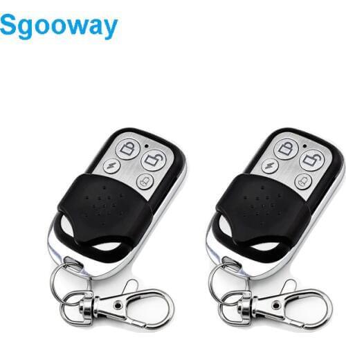 2 PIECES Sgooway Wireless home alarm system Alarm Remote controller Free shipping