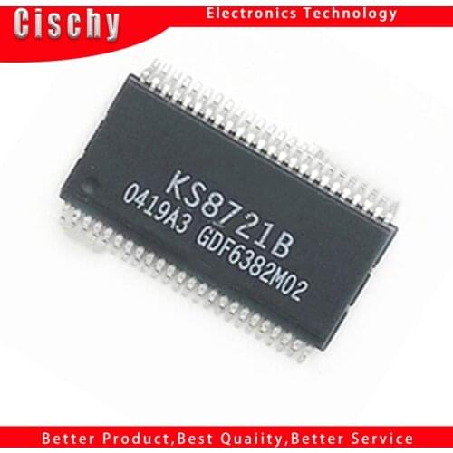 1pcs/lot KSZ8721SL KSZ8721B KSZ8721 SSOP-48 In Stock