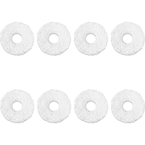 8Pcs Mop Cleaning Pad Replacement Mop Cloth for Ecovacs N9+ Robot Vacuum Cleaner Parts