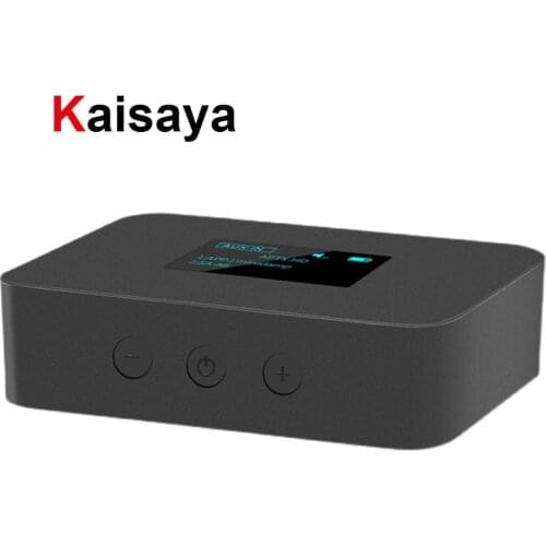Bluetooth 5.0 Audio Transmitter Receiver aptX HD Wireless Adapter SPDIF AUX 3.5mm For PC TV Pair 2 Headphones