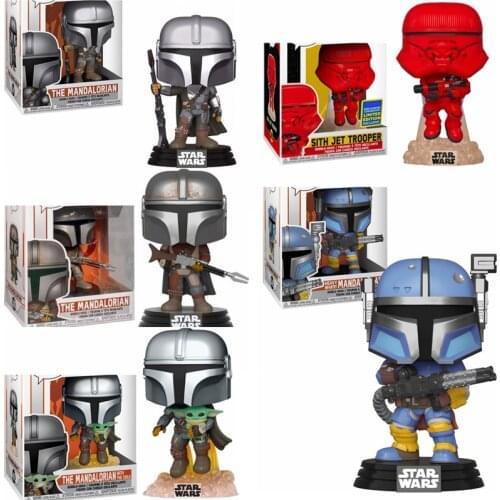 NEWest Arrival Star Wars Periphery The Mandalorian Vinyl Figure Dolls Action Figures Toys for Children Birthday Gifts