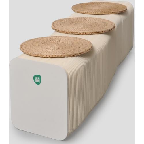 The little round stool fashion portable folding stool chair home kindergarten children green furniture