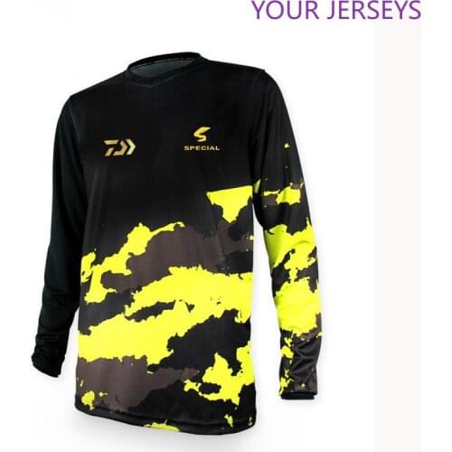 New DAIWA CoolMax Fishing Clothing Long Sleeve Sunscreen Anti-uv Breathable Coat Summer Shirt Size XS-5XL Drop Shipping Pesca