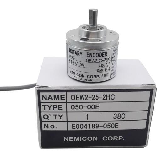 OEW2-1024-2MD 01 02 036 04 05 06 20 2048 2MD line driver solid shaft optical encoder