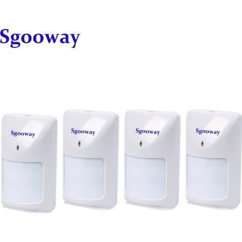 Sgooway Wired PIR sensor Wired motion detector infrared sensor for home alarm