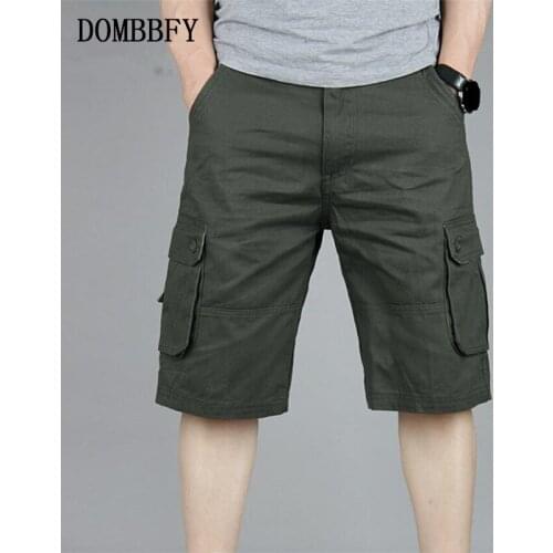New Spring Summer Men Jogger Military Cargo Shorts Cotton Tactical Mens Board Shorts Casual Clothing Cargo Shorts Pants Men