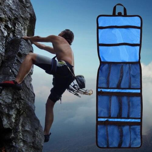 Foldable Multifunctional Waterproof Climbing Equipment Storage Bag Wear-resistant Lightweight Portable for Outdoor Sports