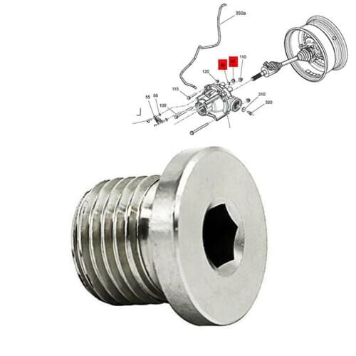 For Can-Am 705500504 Fill Level Drain Plug 2004-20 Outlander Commander Renegade