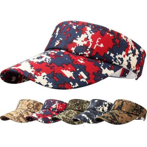 Tactical Camouflage Travel Outdoor Military Caps Golf Tennis Hiking Visor Hat