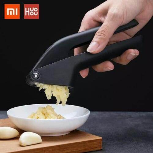 Xiaomi HUOHOU Kitchen Garlic Presser Manual Garlic Crusher Kitchen Tool Micer Cutter Squeeze Tool Ergonomic Design Handle