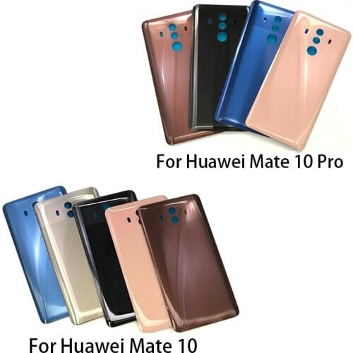 Back Glass For Huawei Mate 10 Pro Battery Back Cover Replacement For Huawei Mate 10