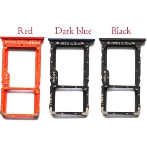 Replacement Parts Dual Nano Sim Card SD Card Tray Slot Holder Adapter For Xiaomi Pocophone F1