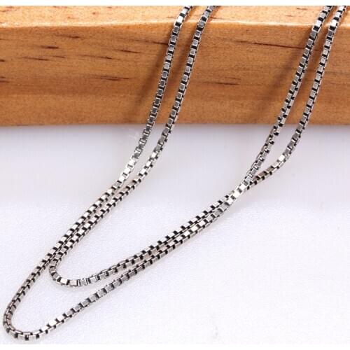 ZHJIASHUN Royal 100% 925 Sterling Silver Natural Necklace For Women And Man Vintage Necklaces Silver Jewelry