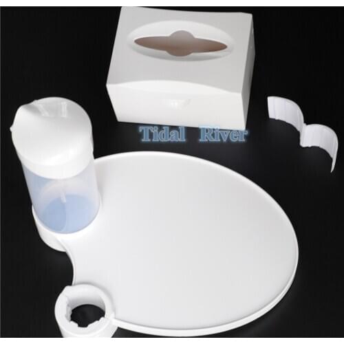 1/Sets Dental Scaler Tray Disposable Cup Storage Holder Paper Tissue Box For Dental Chair Oral Care