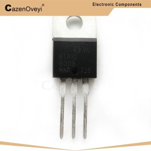 10pcs/lot BTA12-800B TO-220 BTA12-800 TO220 BTA12 12-800B new original In Stock