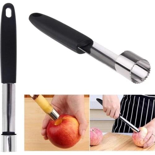 180mm(7'') Apple Corer Pitter Pear Bell Twist Fruit Stoner Pit Kitchen Easy Core Seed Remove Tool Gadget Remover Pepper New