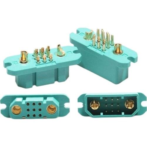 2pair 9+2 Connector Turbine Engine Plug Quick Release Solder Socket JX-9 Female Male Adapter for RC Model Boat Cars Accessories