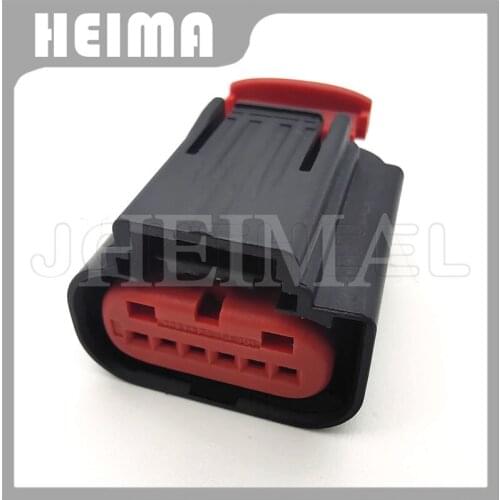 5/10/20 sets kit TE tyco 6 pin way female connector sealable black electronic throttle sensor plug for car Mazda 1-1419168-1