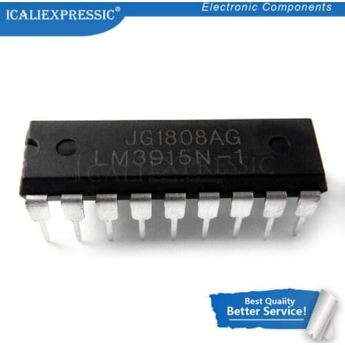 5PCS LM3915N-1 DIP18 LM3915-1 DIP LM3915N LM3915 DIP-18 new and original IC