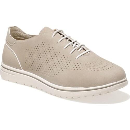 Beige Womens Comfort Shoes