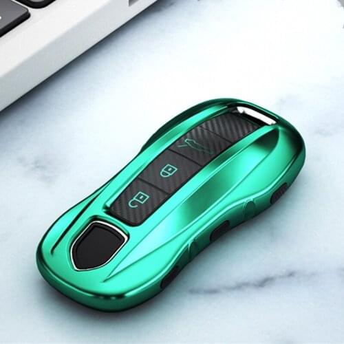 Car key case for porsche cayenne 958 911 lepin 996 macan panamera 997 944 924 987 987 gt3 cayman 987 auto holder shell cover