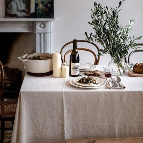 FSISLOVER Cotton Tablecloths China