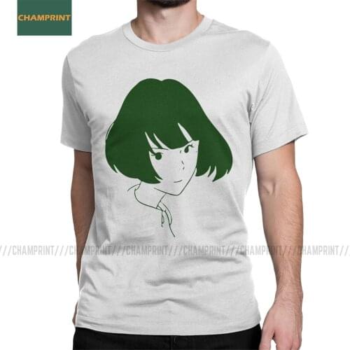 Mens Tatami Galaxy Anime Akashi T Shirt Shinwa Taikei Yuasa Manga Japan Masaaki Cotton Short Sleeve Tee Shirt Summer T-Shirts