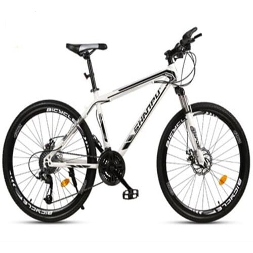 Cross-Country Mountain Bike 21/24/27/30 Speed Spoke Wheel Ultra Light Shock Absorbing Adult Bike For Men And Women