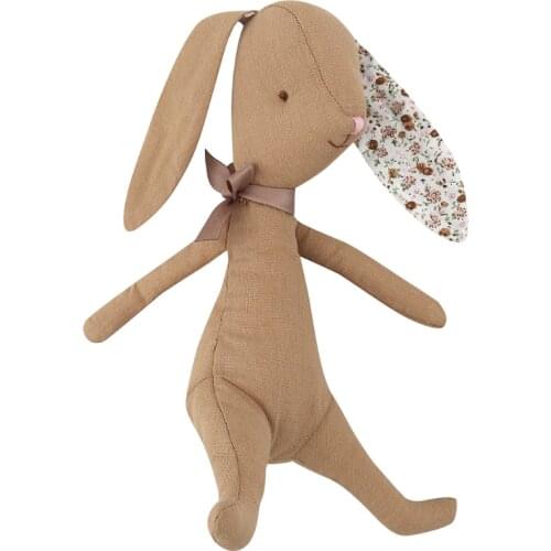 New Handmade Rabbit Doll Animal Stuffed Plush Toy Baby Soothing Baby Sleeping Plush Toy Gifts for Kids Birthday
