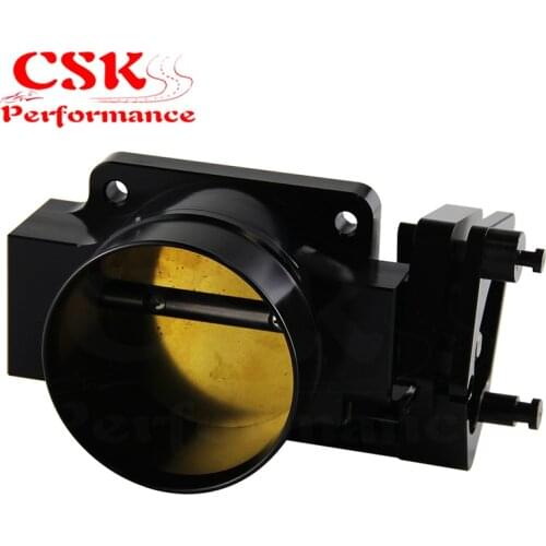 76mm Performance Aluminum Billet Throttle Body Fit For 96-04 Ford Mustang GT 4.6L V8