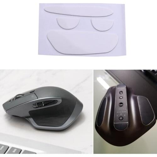 69HA Mouse Skates Pads 1Pack Rounded Curved Edges Mouse Feet Replacement Compatible with MX Master / Master 2S Mouse