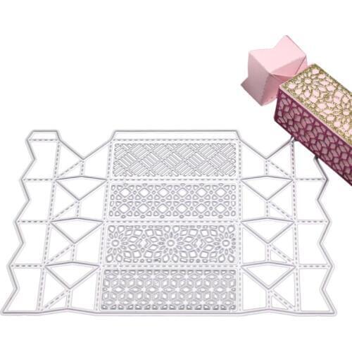 Creative Candy Box Metal Cutting Dies Stencil DIY Scrapbooking Album Stamp Paper Card Embossing Decor Crafts 95AA