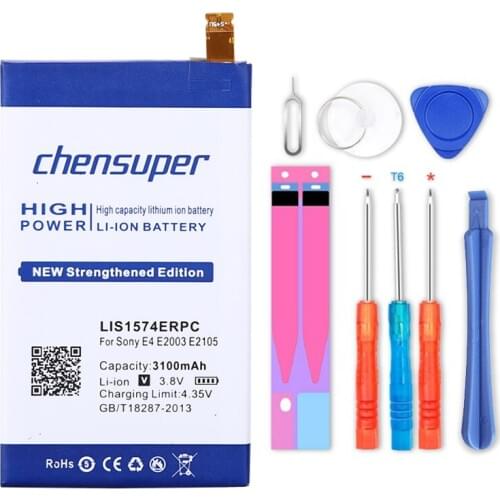 New Model LIS1574ERPC Li-ion Phone Battery use for Sony Xperia E4 E2105 E2003 E2033 Phone Battery
