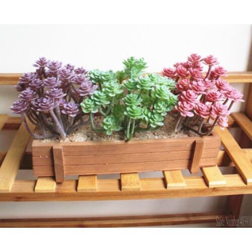 Cute Mini cactus bonsai landscape artificial fleshiness Cactus plant decorative flowers for table decor succulents plants