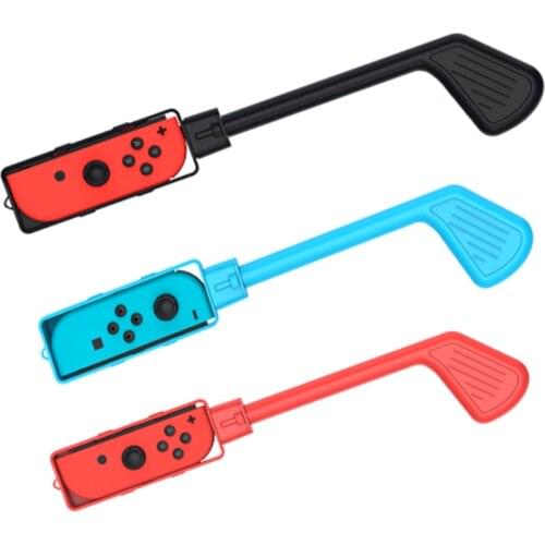 2021 New For Mario Golf: Super Rush Joy-con Golf Clubs Club Handle Controller For Switch NS Console game Holder Accessories