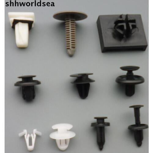 Shhworldsea 100pcs headliner retainer slider center shield retainer front door retainer body side fender clip