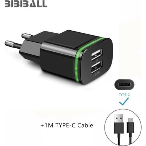 USB C Charger LED Mobile Phone Charger Portable Wall type c Adapter USB for Letv LeEco Le Pro 3/Le 2 X520/Le Max2/Le 2 Pro