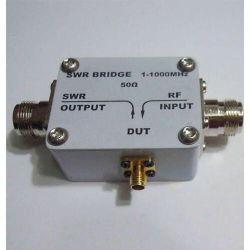 1MHz-1000MHz 1Ghz 50 VSWR Reflection Bridge SWR Bridge RF Directional Bridge