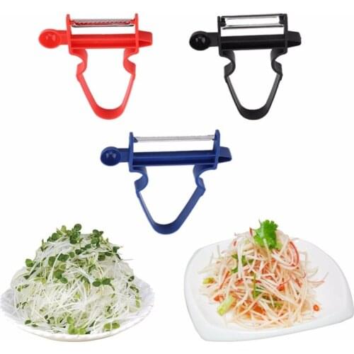 3Pcs/Set Magic Trio Peeler Set Vegetable Fruit Slicer Shredder Peeler Julienne Cutter Stainless Steel Blade Knife Kitchen Tools
